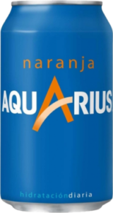 AQUARIUS NARANJA LATA (Pack 24 x 33cl) | Productos para Clubes Sociales de Cannabis | Vending para Asociaciones Cannábicas | Bebidas para Clubes de Cannabis