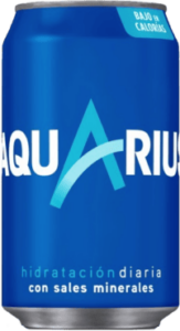 AQUARIUS (Pack 24 x 33cl) | Productos para Clubes Sociales de Cannabis | Vending para Asociaciones Cannábicas | Bebidas para Clubes de Cannabis