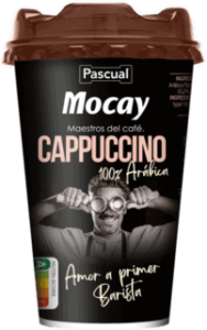 MOCAY CAPPUCCINO LISTO PARA BEBER (Pack 10 x 200ml) | Productos para Clubes Sociales de Cannabis | Vending para Asociaciones Cannábicas | Bebidas para Clubes de Cannabis