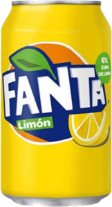 FANTA LIMÓN (Pack 24 x 33cl) | Productos para Clubes Sociales de Cannabis | Vending para Asociaciones Cannábicas | Bebidas para Clubes de Cannabis