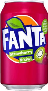 FANTA STRAWBERRY & KIWI (Pack 24 x 33cl) | Productos para Clubes Sociales de Cannabis | Vending para Asociaciones Cannábicas | Bebidas para Clubes de Cannabis