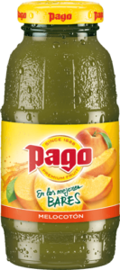 ZUMO DE MELOCOTÓN PAGO 20cl (Pack 24 x 20cl) | Productos para Clubes Sociales de Cannabis | Vending para Asociaciones Cannábicas | Bebidas para Clubes de Cannabis