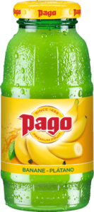 ZUMO DE PLÁTANO PAGO 20cl (Pack 12 x 20cl) | Productos para Clubes Sociales de Cannabis | Vending para Asociaciones Cannábicas | Bebidas para Clubes de Cannabis