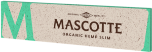 Compra Papel Mascotte Slim Hemp en presentación 1x50. Papel de cáñamo natural, ultrafino y de combustión lenta para una fumada más pura y ecológica. | Productos para Clubes Sociales de Cannabis | Vending para Asociaciones Cannábicas | Parafernalia para Clubes de Cannabis