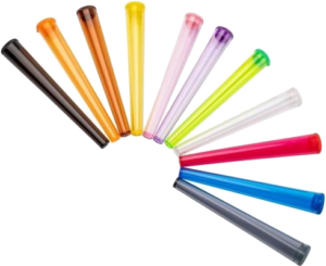 Compra Conos Acrílicos Surtidos en 10 colores, pack de 100 unidades. Perfectos para una experiencia de fumado vibrante y personalizada.
