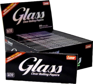 Descubre el Papel de Celulosa Transparente Glass King Size, 100% natural y biodegradable. Disfruta de una combustión limpia y una experiencia de fumado única.