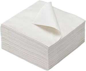 Servilletas 30x30 cm, 2 capas — 48 paquetes de 100 unidades. Ideales para Clubes Sociales de Cannabis. Suaves, resistentes y de calidad premium.