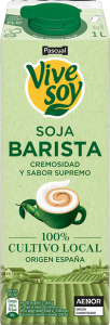 Descubre la Bebida de Soja Vivesoy Barista, especialmente formulada para crear la espuma perfecta en tus cafés y bebidas calientes. Este pack de 6 botellas de 1L es ideal para ofrecer opciones vegetales de calidad en tu Club Social de Cannabis.