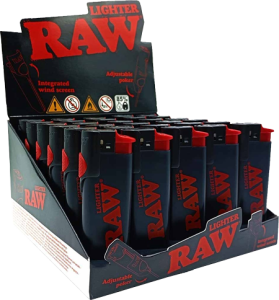 Adquiere el pack de 30 mecheros RAW Phoenix DL30, diseñados con pantalla anti-viento y herramienta incorporada, ideales para clubes sociales de cannabis que buscan calidad y funcionalidad en sus accesorios.