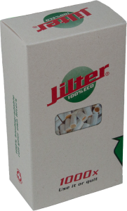 Filtros ECO-Jilter® ecológicos de 1.000 unidades: reduce alquitrán y nicotina en joints para un consumo puro y sostenible en clubes sociales de cannabis. 100% biodegradable, ideal para fumadores responsables.