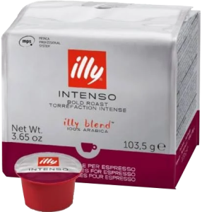 Caffè Illy Intenso MPS cápsulas pack 15 unidades – café 100% arábica intenso y equilibrado, compatible con máquinas MPS/Illy. Ideal para clubes sociales de cannabis, grow shops y coffee shops cannábicos: espresso premium para elevar sesiones y catas cannábicas con calidad italiana.
