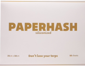 PaperHash Siliconizado, papel antiadherente evolucionado con capa de silicona sobre polipropileno alimentario, ideal para curado de hachís y resinas pegajosas en clubes sociales de cannabis, asociaciones y growers profesionales.