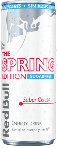 Pack de 24 latas de Red Bull Spring Edition de 25cl dispuestas para su venta B2B en clubes de cannabis y tiendas especializadas.