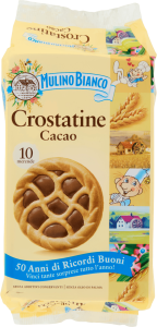 Display Mulino Bianco de 10 crostatinas de cacao, 40 g cada una