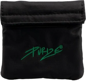 Bolsa Purize Activated Charcoal Bag XS negra de tela y carbon activo