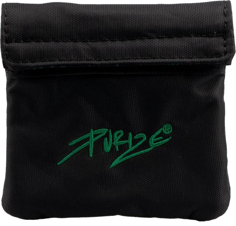 Bolsa Purize Activated Charcoal Bag XS negra de tela y carbon activo