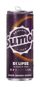 latas slim de 330 ml de Sumol Eclipse sabor mango y guayaba, edición especial limitada